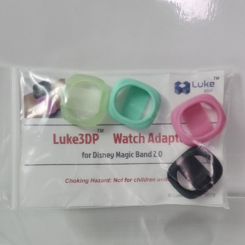 Watch Adapter Set - Pink, Green, Black